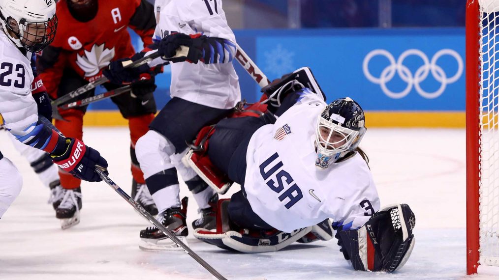 USA vs Canada Women's Hockey Gold Medal