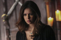 Nina Dobrev as Elena in The Vampire Diaries