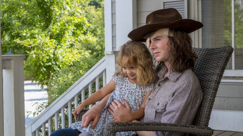 Walking Dead - season 8, episode 9 - Carl and Judith Grimes