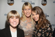 Robert Clarence Irwin, Terri Irwin, and Bindi Irwin at ABC's Dancing With The Stars Celebrates The Semi Finals Episode