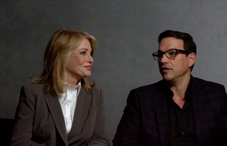 Deidre Hall and Tyler Christopher at the 2018 Television Critics Association