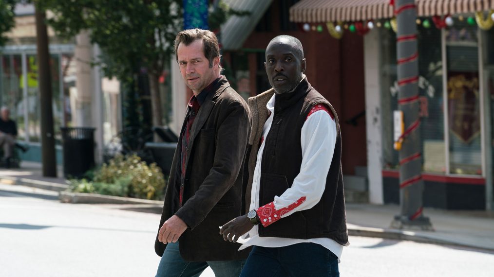 Hap Collins (James Purefoy) and Leonard Pine (Michael Kenneth Williams) in Hap and Leonard