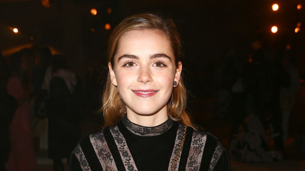 Actress Kiernan at the Christian Dior Cruise 2018 Runway Show