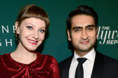 Emily V. Gordon and Kumail Nanjiani attend The Hollywood Reporter Annual Nominees Night