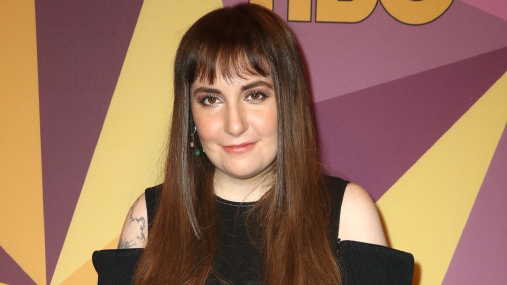 Lena Dunham attends HBO's Official Golden Globe Awards After Party