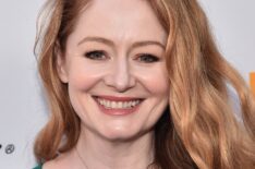 Miranda Otto attends the premiere of 'Annabelle: Creation' at the 2017 Los Angeles Film Festival