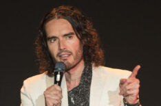 Russell Brand Performs In Frankfurt during his 'Messiah Complex' tour