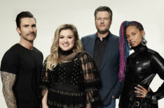 Adam Levine, Kelly Clarkson, Blake Shelton, Alicia Keys on 'The Voice' - Season 14