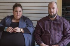 Chrissy Metz as Kate, Chris Sullivan as Toby in This Is Us - Season 2
