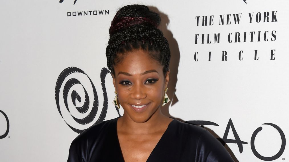 Tiffany Haddish attends the 2017 New York Film Critics Awards