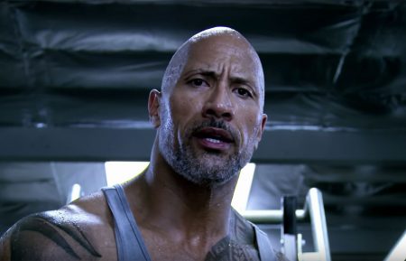 Dwayne Johnson in a promo for The Titan Games