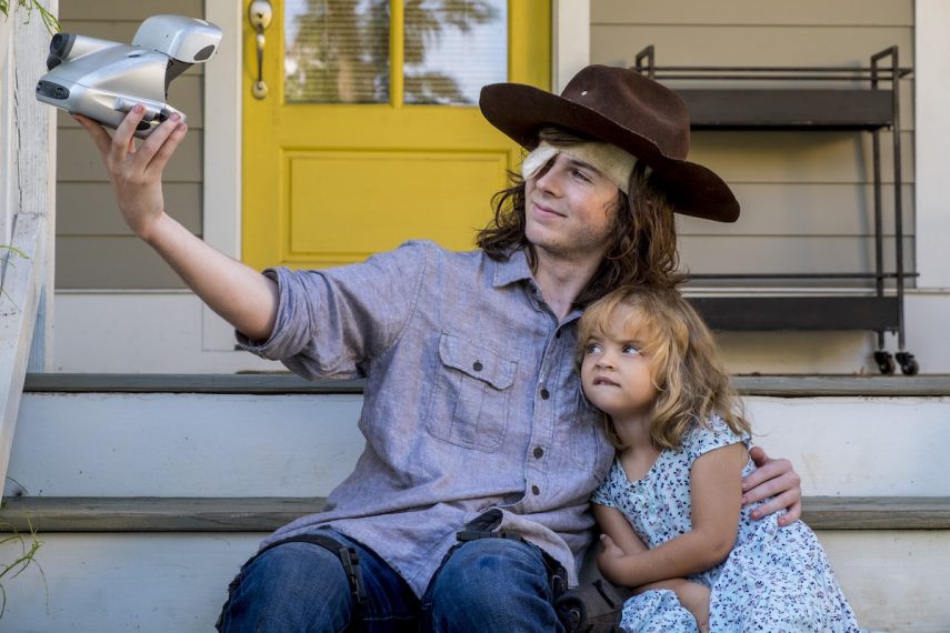 The Walking Dead Season 8 Carl Judith