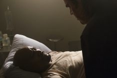 Seth Gilliam as Father Gabriel Stokes, Josh McDermitt as Dr. Eugene Porter - The Walking Dead _ Season 8, Episode 7