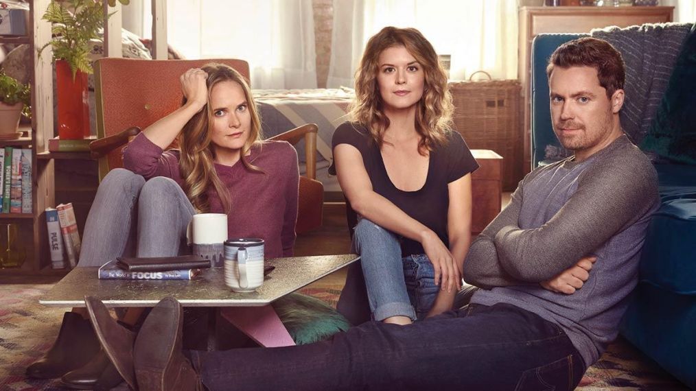 'You Me Her' Season 3 - Rachel Blanchard, Priscilla Faia, and Greg Poehler