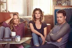 'You Me Her' Season 3 - Rachel Blanchard, Priscilla Faia, and Greg Poehler