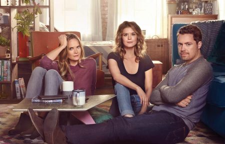 'You Me Her' Season 3 - Rachel Blanchard, Priscilla Faia, and Greg Poehler