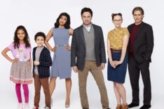 Alex Inc cast - Audyssie James as Soraya, Elisha Henig as Ben, Tiya Sircar as Rooni, Zach Braff as Alex, Hillary Anne Matthews as Deirdre and Michael Imperioli as Eddie