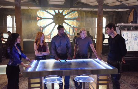 EMERAUDE TOUBIA, KATHERINE MCNAMARA, ISAIAH MUSTAFA, DOMINIC SHERWOOD, MATTHEW DADDARIO