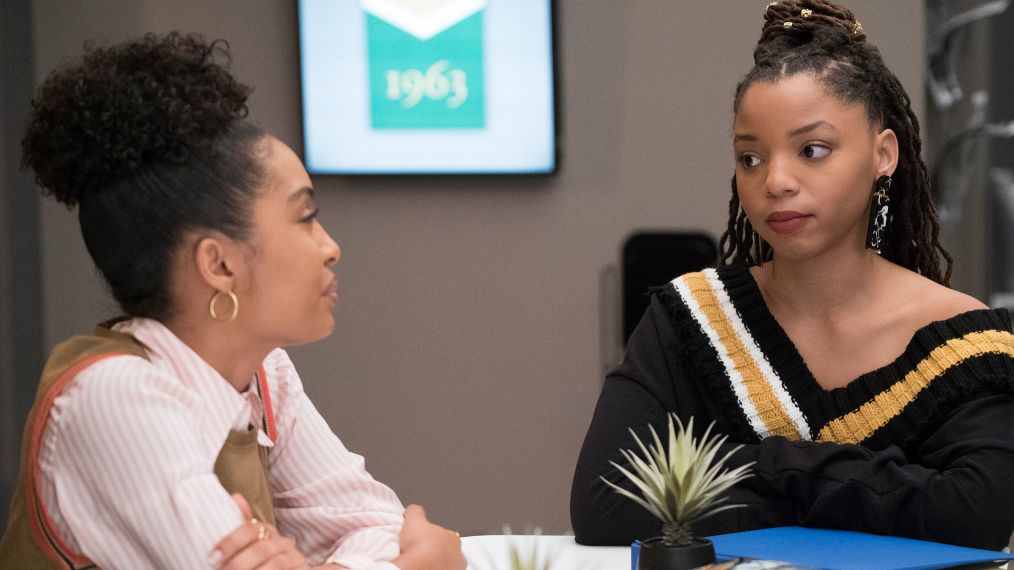 Grown-ish - Yara Shahidi and Chloe Bailey