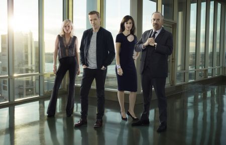 Billions - Malin Akerman, Damian Lewis, Maggie Siff, and Paul Giamatti