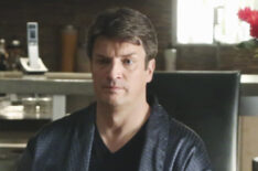In the 100th episode of Castle, Nathan Fillion finds himself in the unfortunate position of NOT being able to work a case