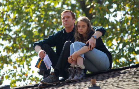 Homeland - Damian Lewis and Morgan Saylor