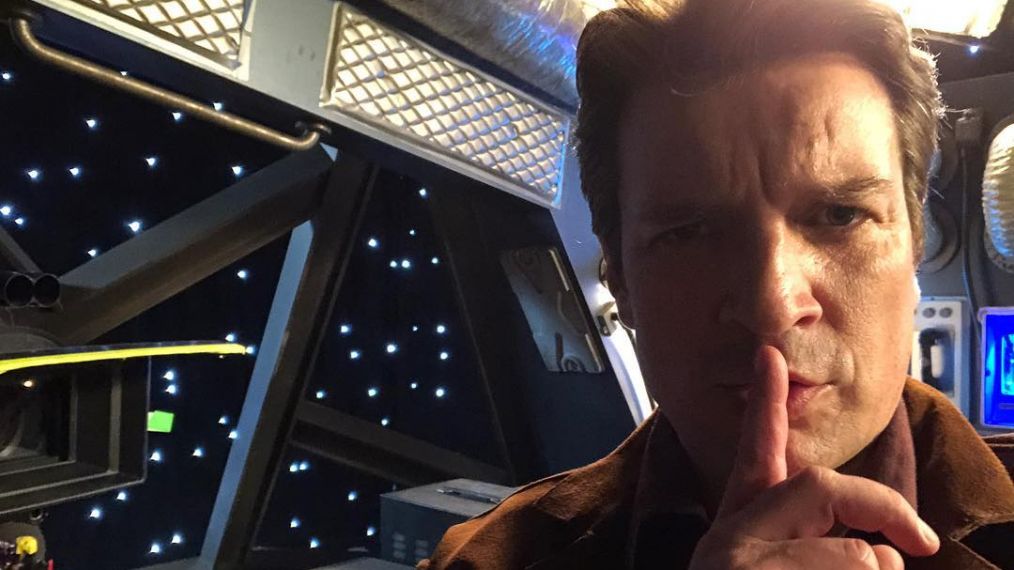 Nathan Fillion shhhhhh