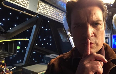 Nathan Fillion shhhhhh