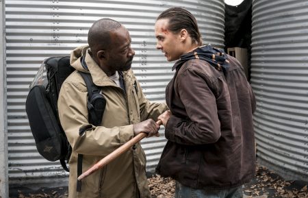 Fear the Walking Dead - Lennie James as Morgan Jones, Frank Dillane as Nick Clark - Season 4