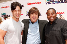 Josh Peck, Dan Schneider, and Kenan Thompson - Nickelodeon 'iParty With Victorious' premiere