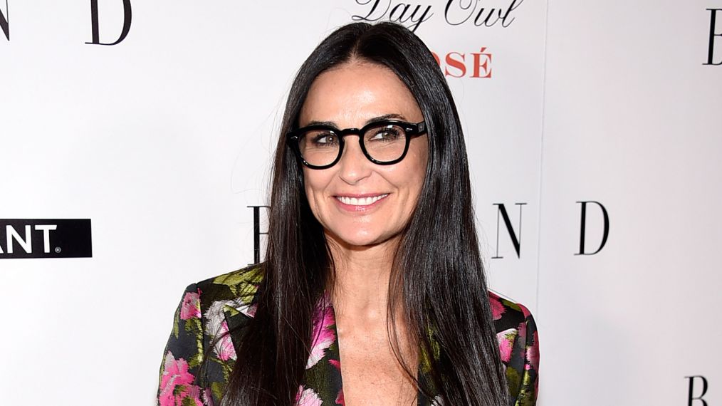 Demi Moore attends the 'Blind' premiere at Landmark Sunshine Cinema