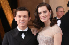 Tom Holland and Allison Williams attend the 90th Annual Academy