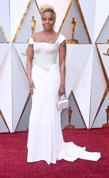 Mary J. Blige attends the 90th Annual Academy Awards