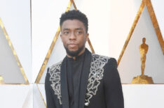 Chadwick Boseman attends the 90th Annual Academy Awards