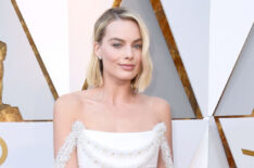 Margot Robbie attends the 90th Annual Academy Awards