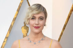 Greta Gerwig attends the 90th Annual Academy Awards