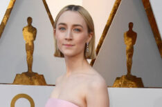 Saoirse Ronan attends the 90th Annual Academy Awards