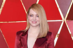 Emma Stone attends the 90th Annual Academy Awards