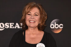 Roseanne Barr attends the premiere of ABC's Roseanne