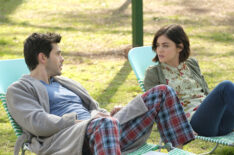 Jayson Blair as Aiden and Lucy Hale as Stella in Life Sentence