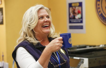 Paula Pell as Helen in NBC's A.P. Bio - Season 1