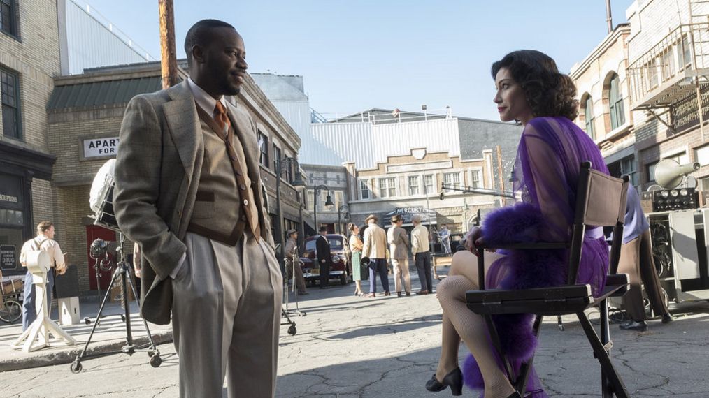 Malcolm Barrett as Rufus Carlin, Alyssa Sutherland as Hedy Lamar in Timeless - Season 2