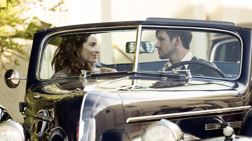 Timeless - Season 2 - Abigail Spencer as Lucy Preston, Matt Lanter as Wyatt Logan