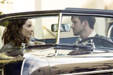 Timeless - Season 2 - Abigail Spencer as Lucy Preston, Matt Lanter as Wyatt Logan