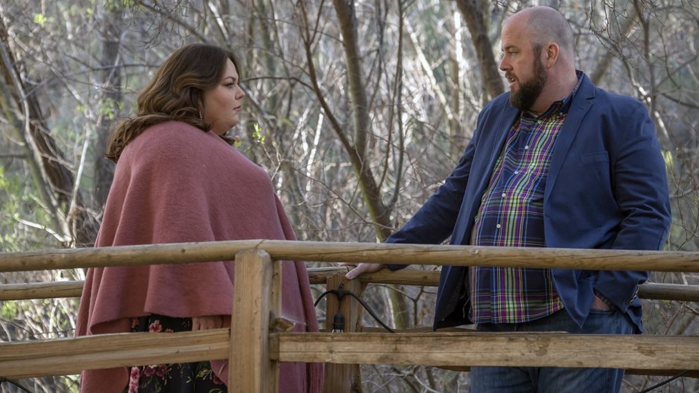Chrissy Metz as Kate, Chris Sullivan as Toby. in This Is Us - Season 2