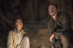 Sarah Greene as Hecate and Josh Hartnett as Ethan Chandler in Penny Dreadful - Season 3, Episode 5