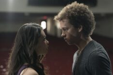 Auli'i Cravalho as Lilette Suarez and Damon J. Gillespie as Robbie Thorne in Rise