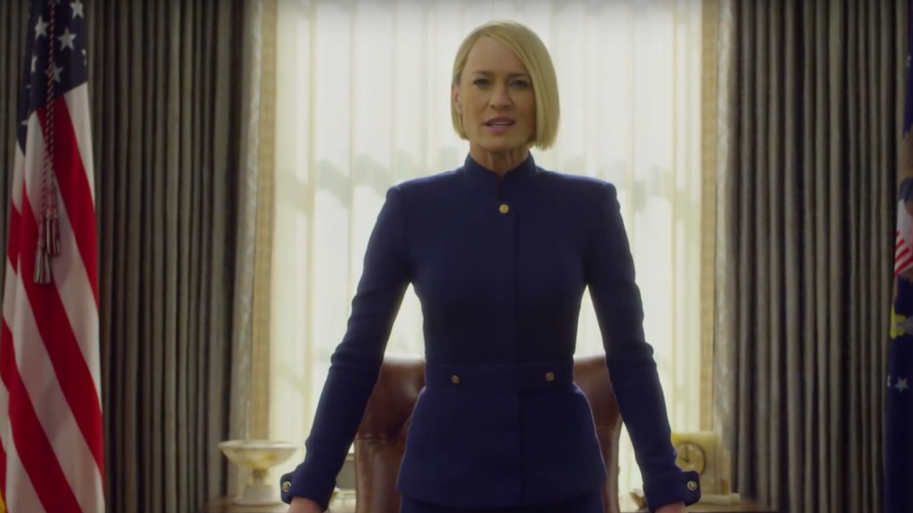 'House of Cards': Robin Wright Leads the Nation in Season 6 Trailer (VIDEO)