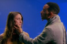 Sara Bareilles and John Legend perform their roles as Mary Magdalene and Jesus in NBC's 'Jesus Christ Superstar Live in Concert.'