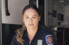 Moon Bloodgood as Rox Valenzuela in Code Black - Season 3